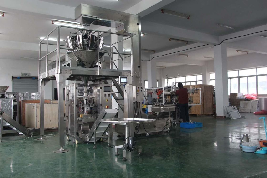 High Speed 50bags/Min Sugar Vertical Pouch Packing Machine PLC Control