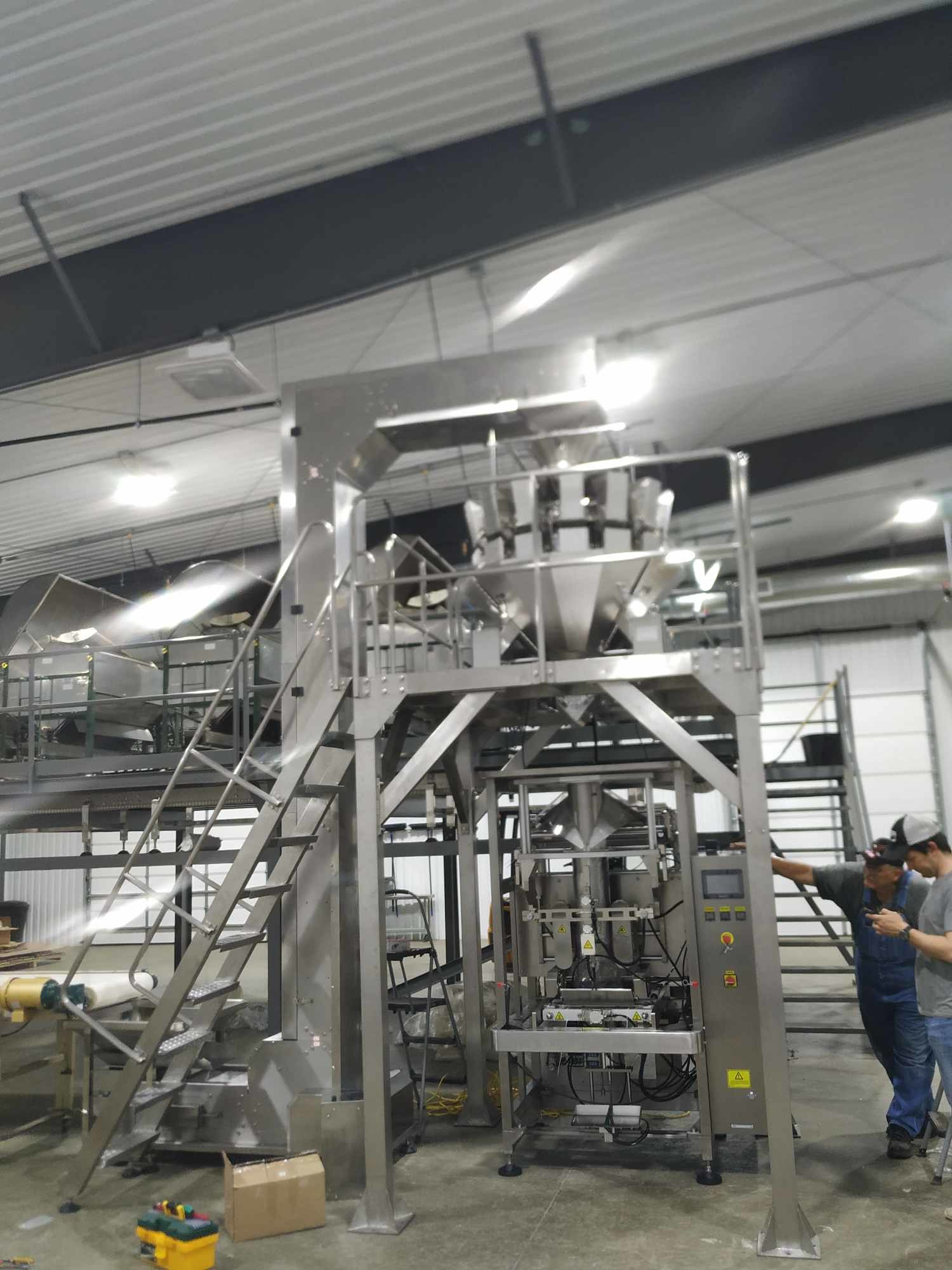 Pillow Type 5000g Automatic Bagging And Weighing Machine